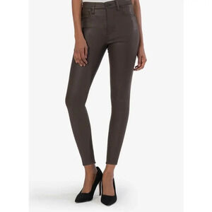 Kut From The Kloth Donna High Rise Fab Ab Ankle Skinny sz 6.